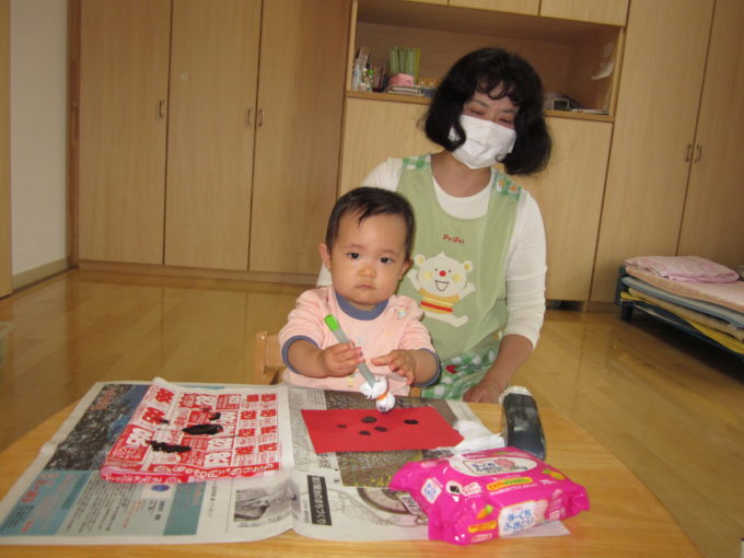 0歳児 てんし組 花川マリア認定こども園