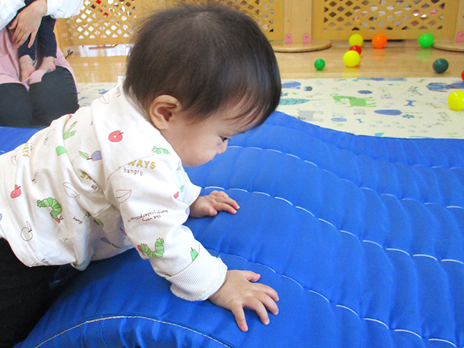 ０歳児① 花川マリア認定こども園